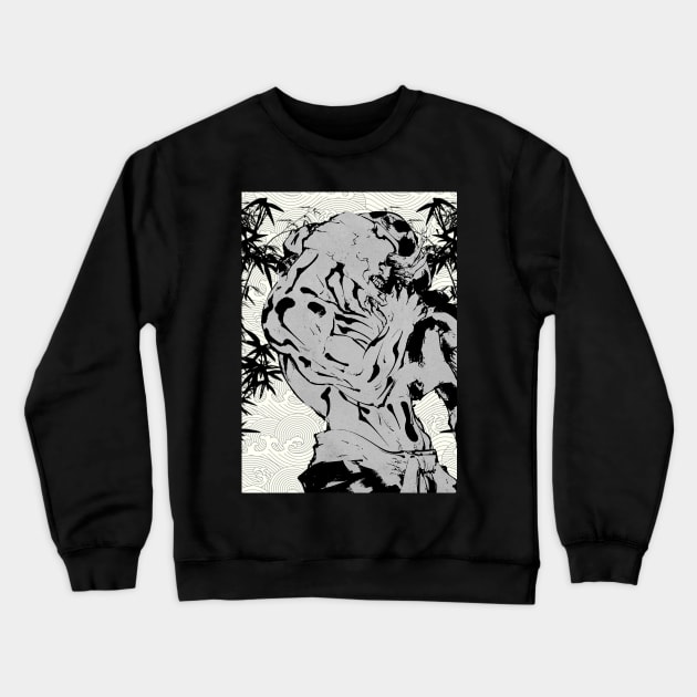 Hanami Crewneck Sweatshirt by Izdihaarr